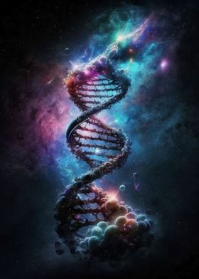 Human DNA in the Space v4