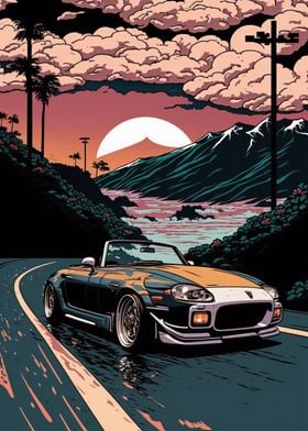 Honda S2000  Retro Paint