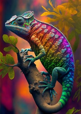 Abstract Chameleon 