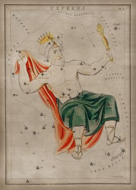 Cepheus constellation