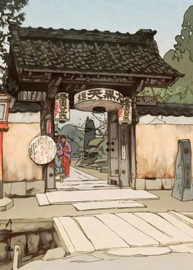 Ukiyo e Bunnosuke Teahouse