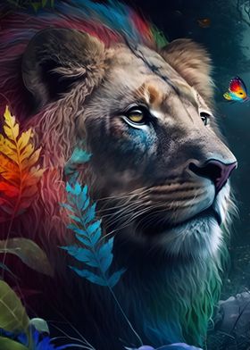 Rainbow Lion Wildlife
