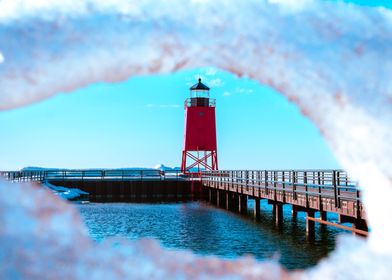 Frozen Lighthouse