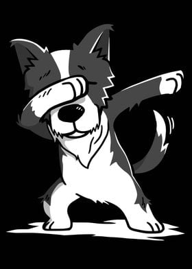 Border Collie Dabbing 