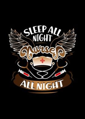 Sleep all night nurses
