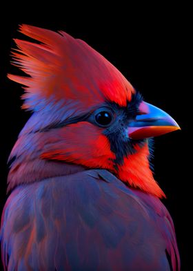 Sharp Northern Cardinal  