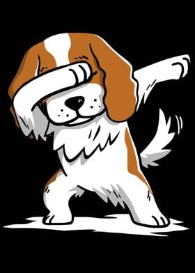 Cavalier Dog Dabbing