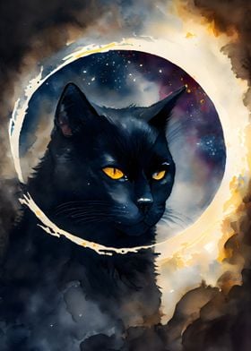 Black Cat Lunar Eclipse