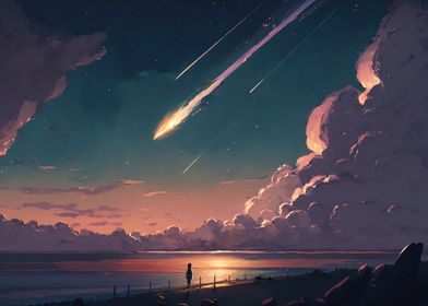 Meteor shower