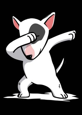 Bull Terrier Dabbing