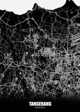 Tangerang Indonesia Map