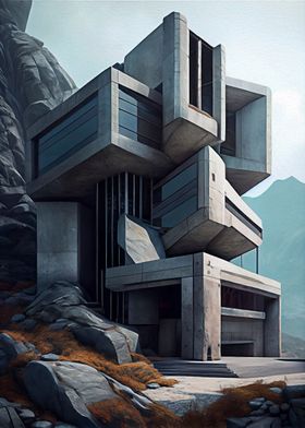 Surreal Architecture Plan