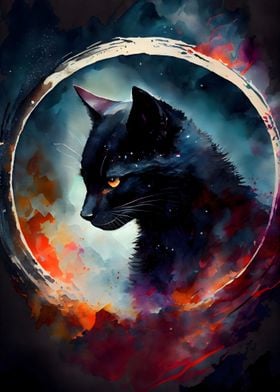 Black Cat Lunar Eclipse