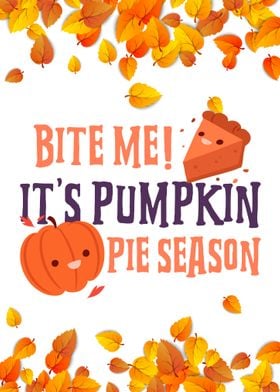 Pumpkin Pie Season