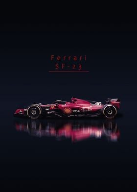 Ferrari SF 23 F1 Car