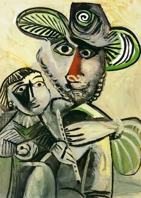 paternity 1971 by Picasso