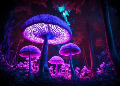magnificent mushroom fores