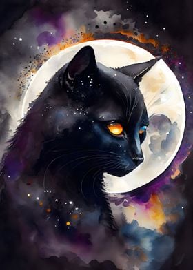 Black Cat Lunar Eclipse