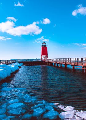 Lighthouse at Charlevoix 