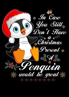 Penguin Gift Christmas