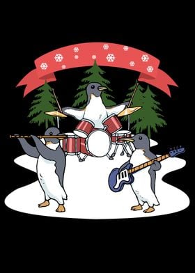 Christmas Music Penguins