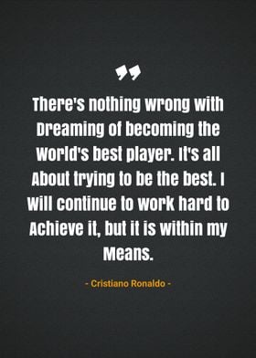 Cristiano Ronaldo quotes