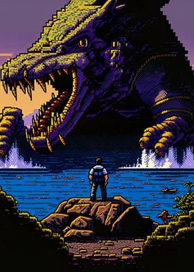 16 Bit Giant Crocodile