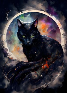 Black Cat Lunar Eclipse