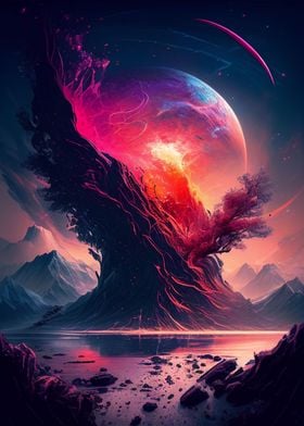 Space Fantasy landscape