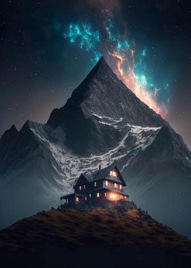 House Mountains Space