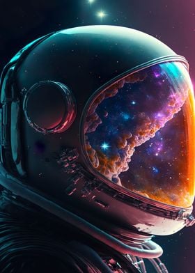 Astronaut Milky Way Helmet