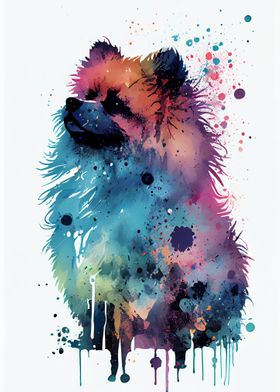 Pomeranian Colorful Zwergs