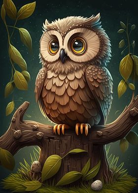 Comic Owl