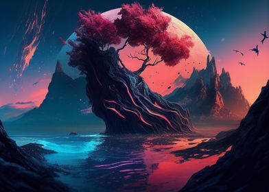 Fantasy landscape