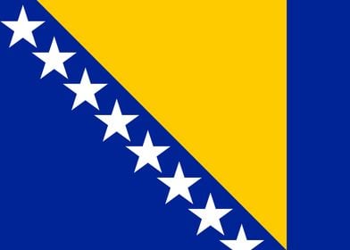 Bosnia Herzegovina Flag