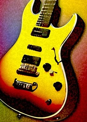 Yellow guitar hero