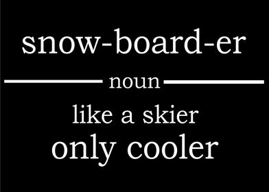 Snowboarder Definition