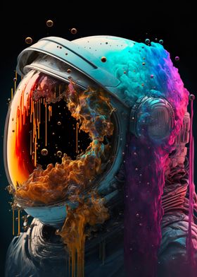 Colorful Astronaut