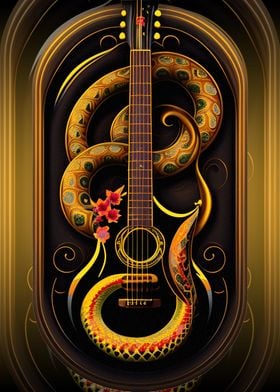 guitar design texture