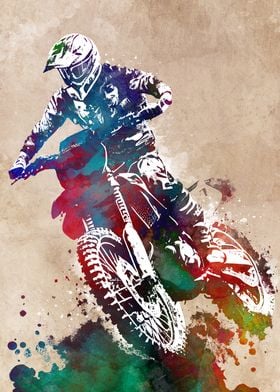 Motor sport art