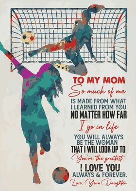 To My Mom Soccer