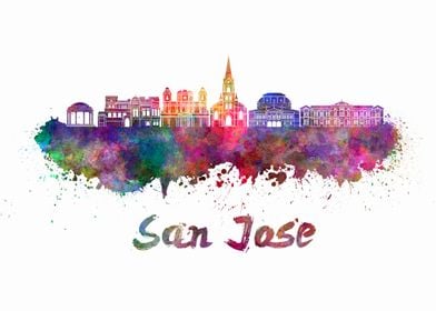 San jose CR skyline