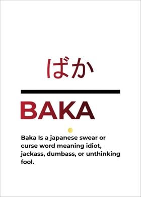 Baka Word Definition