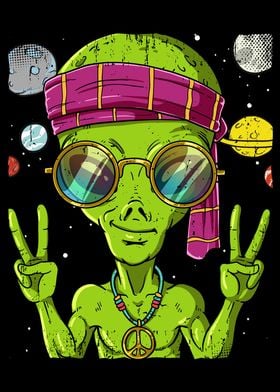 Space Alien Hippie