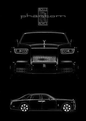 Phantom car sketch
