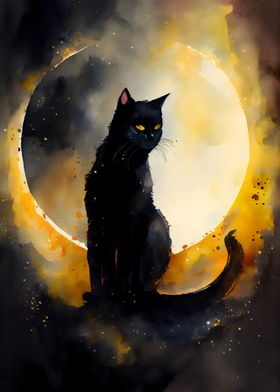 Black Cat Lunar Eclipse