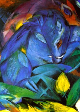 Wild Boar by Franz Marc