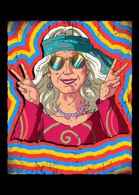 Old Woman Psychedelic