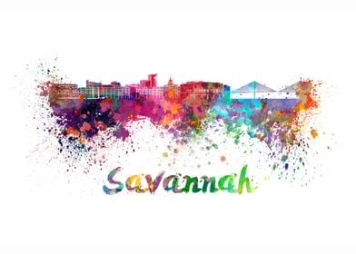 savannah skyline