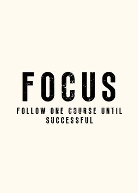 Focus Motivation